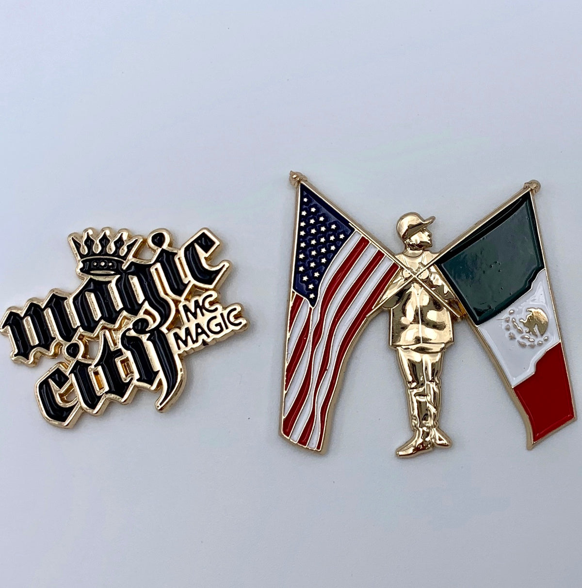 MC Magic Collector Pin Set (includes both)